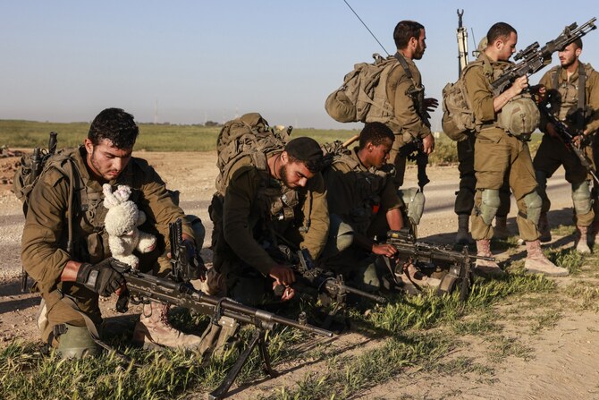 جندي إسرائيلي (أ ف ب)