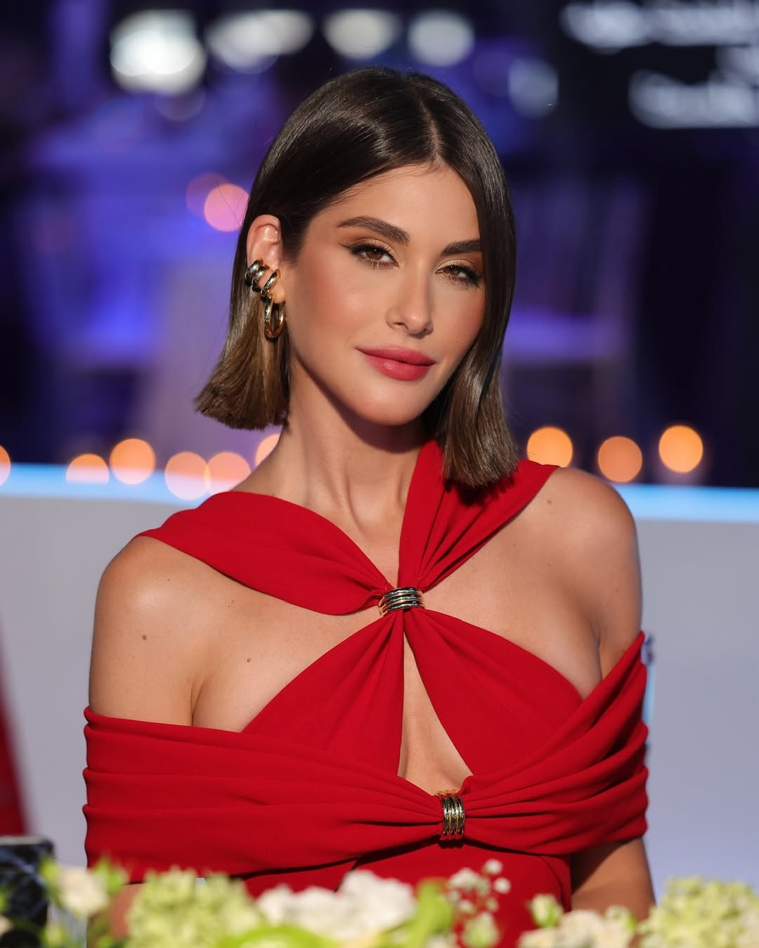 مكياج عيون نور عريضة البراق (المصدر: إنستغرام)