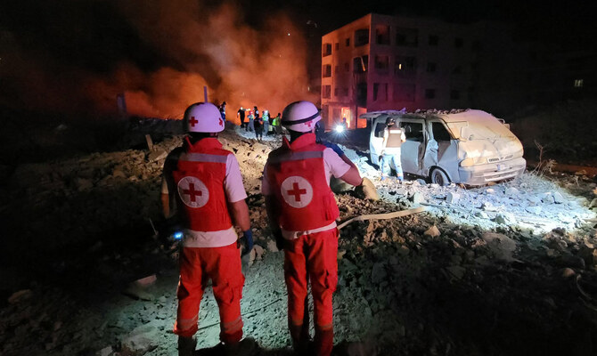 الصليب الأحمر أمام استهداف.