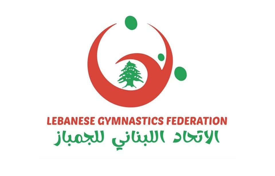 شعار الاتحاد اللبناني للجمباز. (فيسبوك)