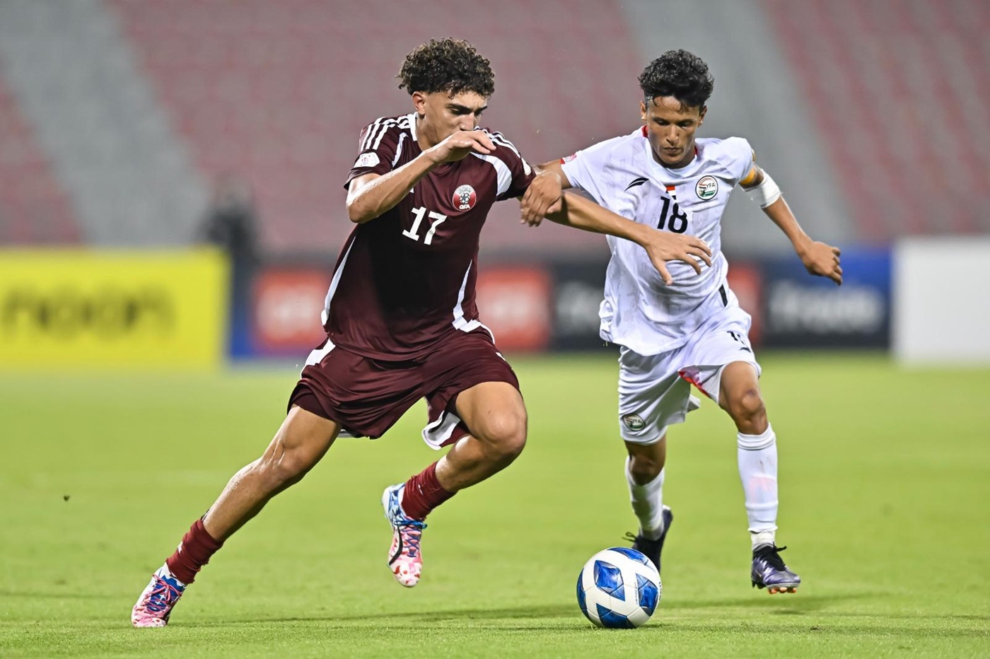من إحدى مباريات كأس الخليج 2025.