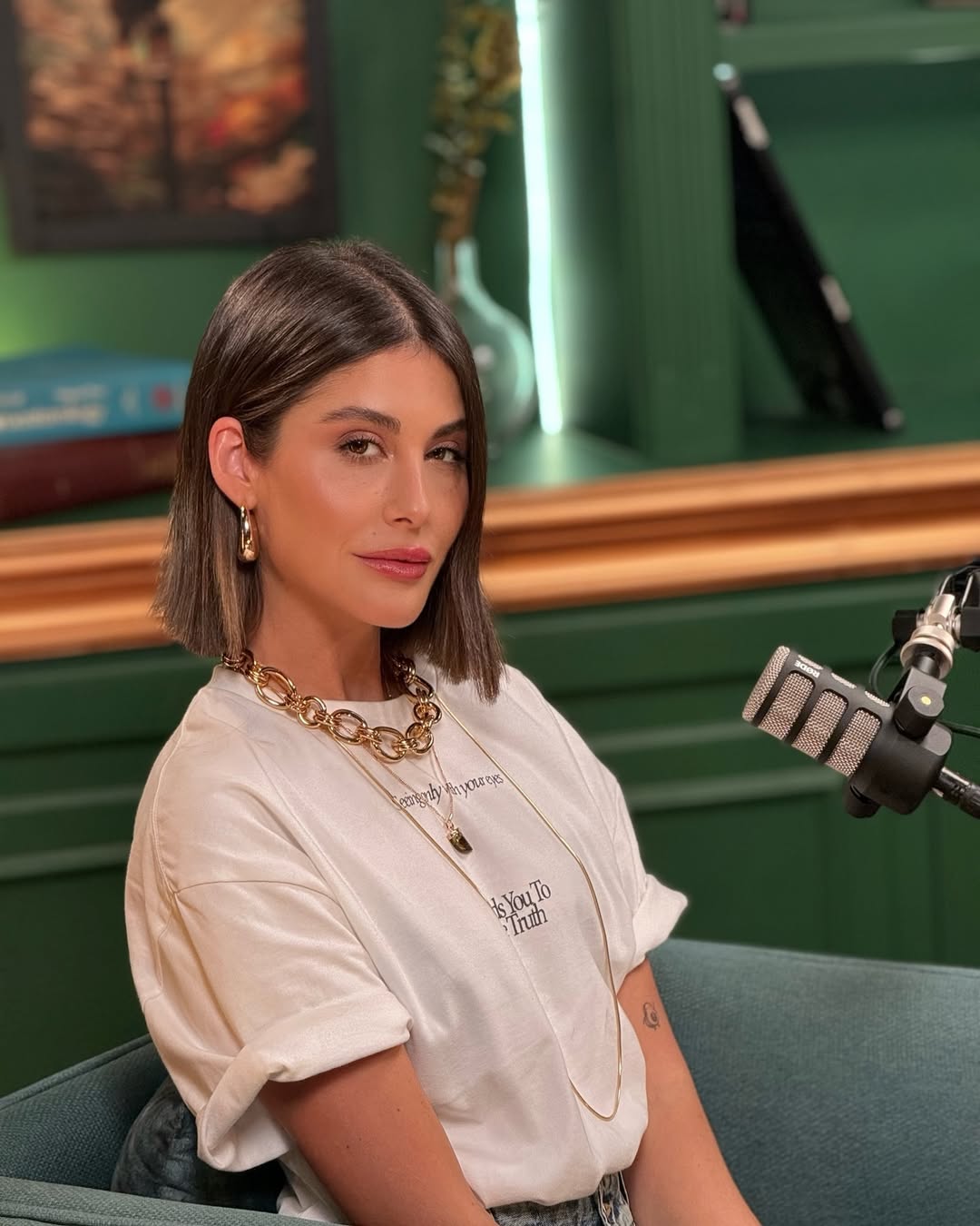 مكياج عيون نور عريضة الناعم (المصدر: إنستغرام)