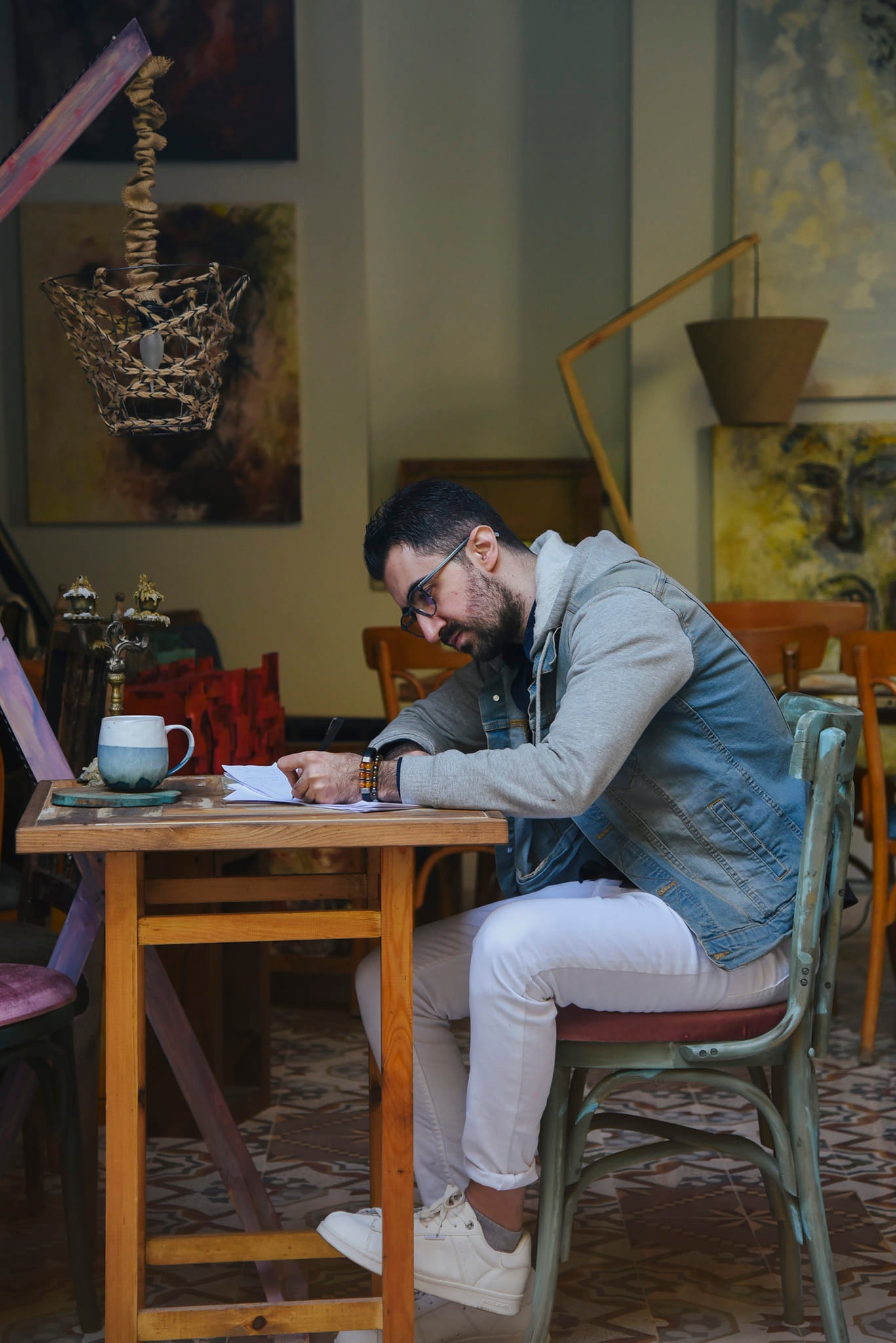 الكاتب السوري رامي كوسا (الصورة من حسابه في فايسبوك)