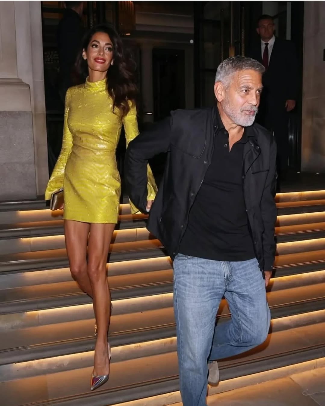 جورج كلوني وأمل علم الدين يحصلان على الجنسية الفرنسية مع توأمهما (انستغرام)