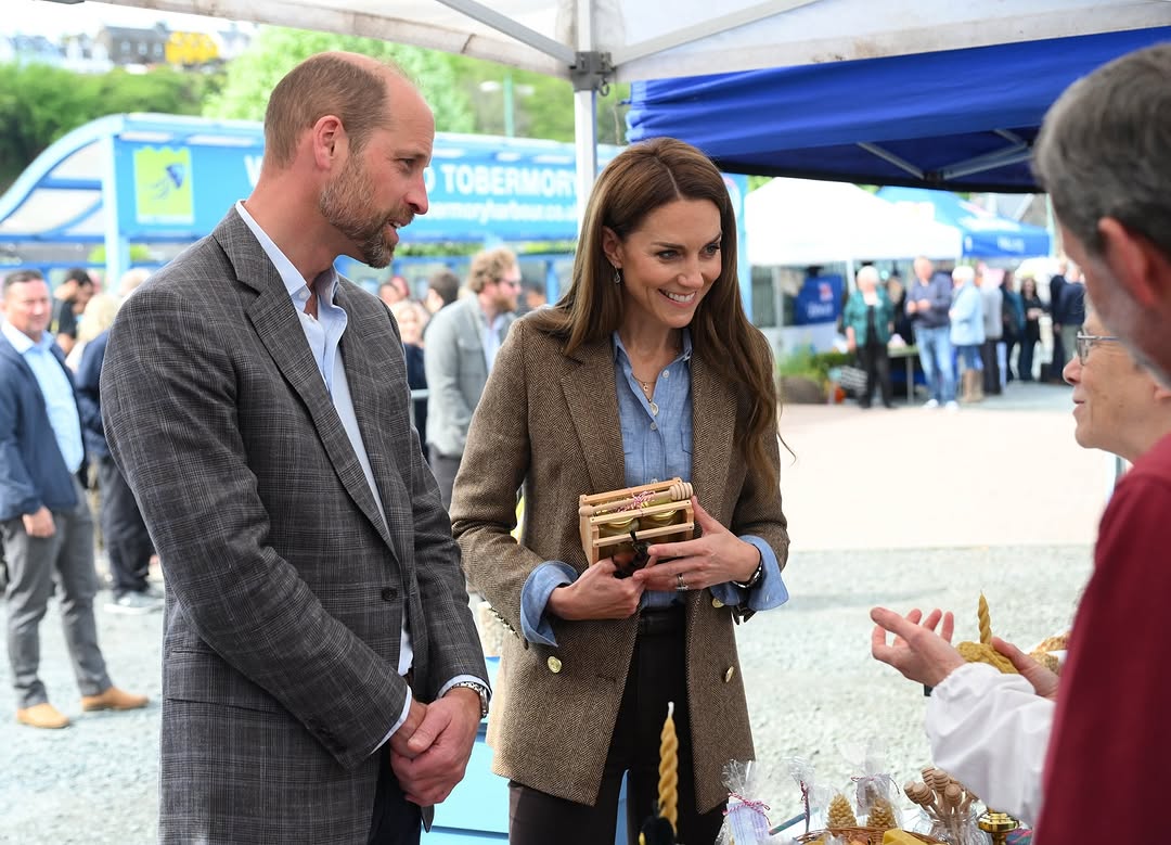 كيت ميدلتون والامير ويليام في اسكتلندا (إنستغرام)