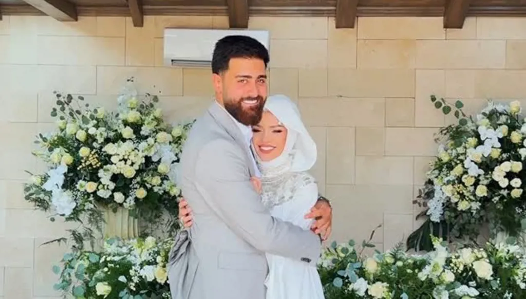 عبير الصغير تحتفل بعقد قرانها: رضيت بقلبك (فيديو)