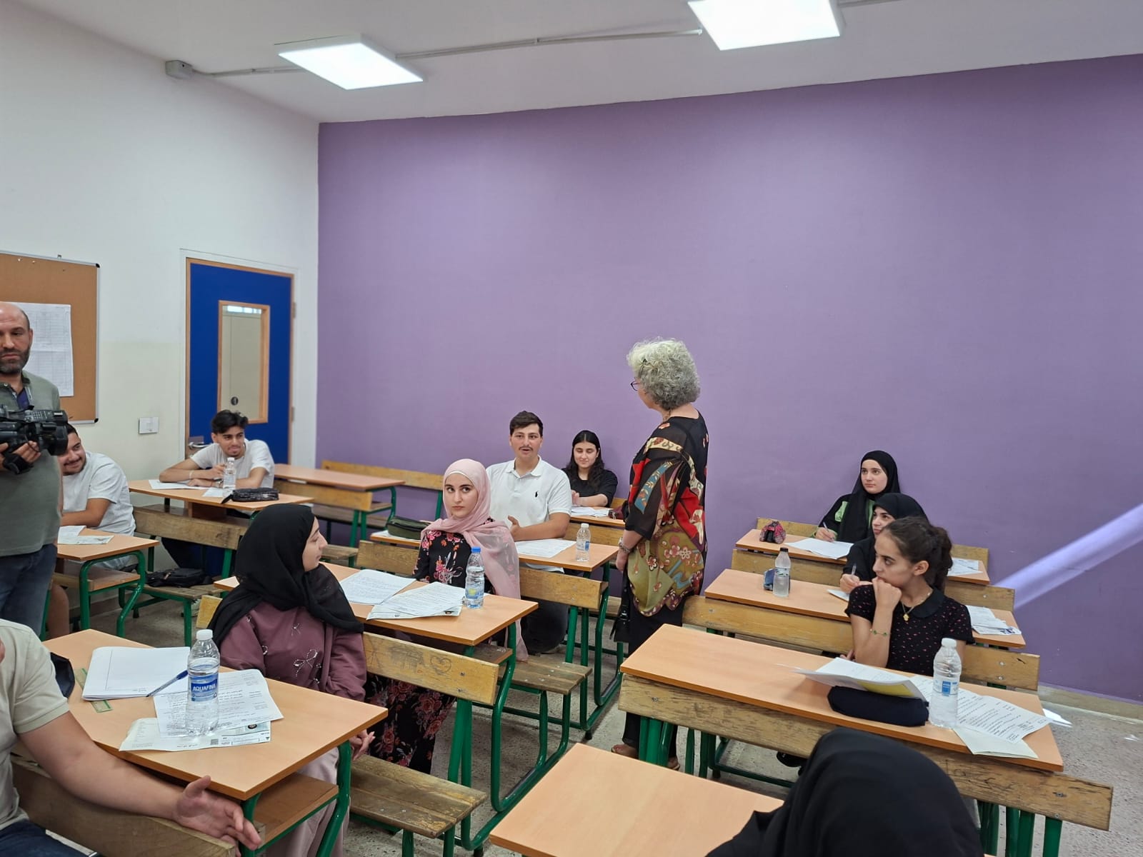 الوزيرة ريما كرامي (لينا اسماعيل)