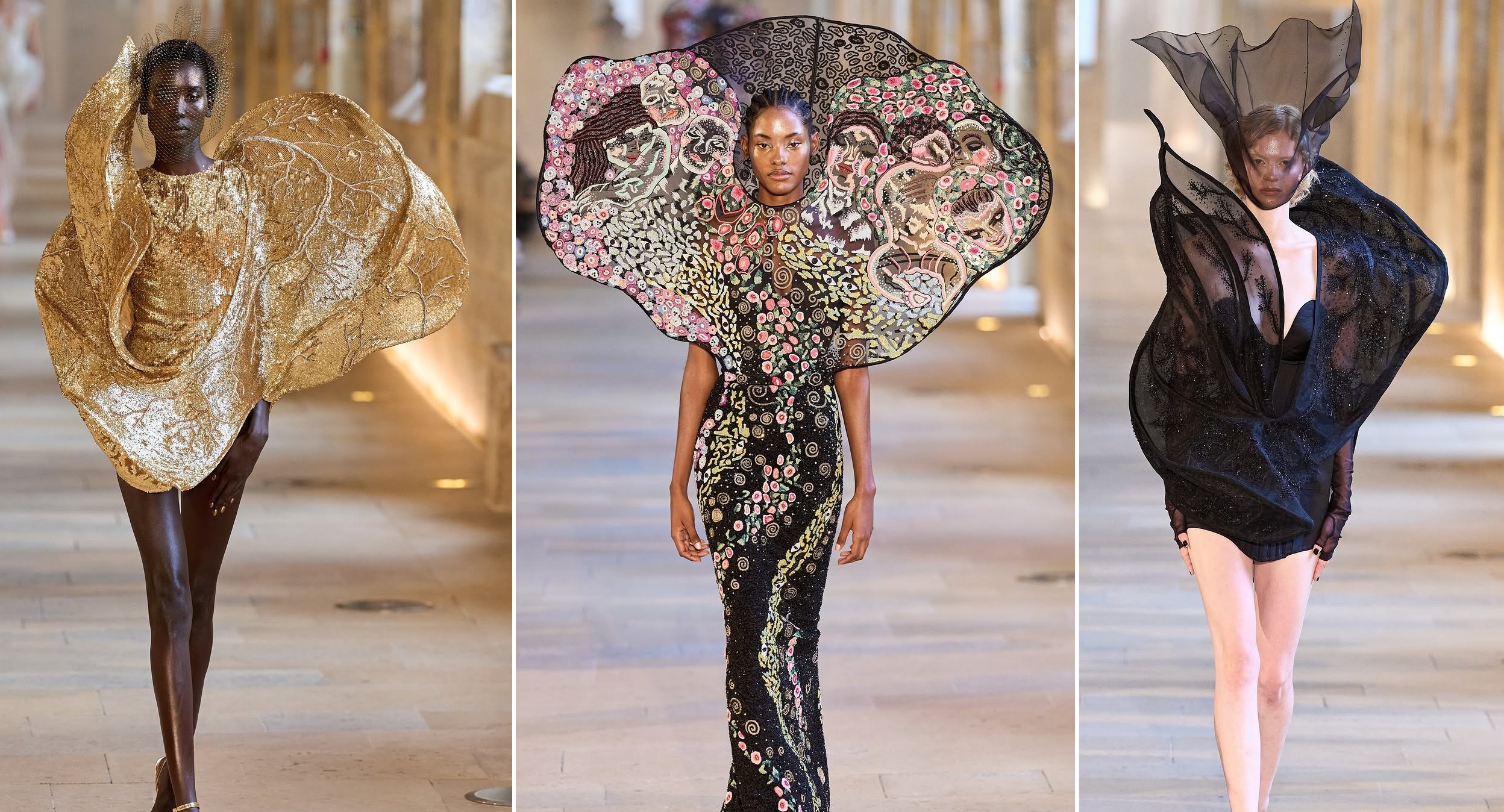 فساتين راوول ميشرا في أسبوع الموضة للأزياء الراقية في باريس 2026 (إنستغرام)