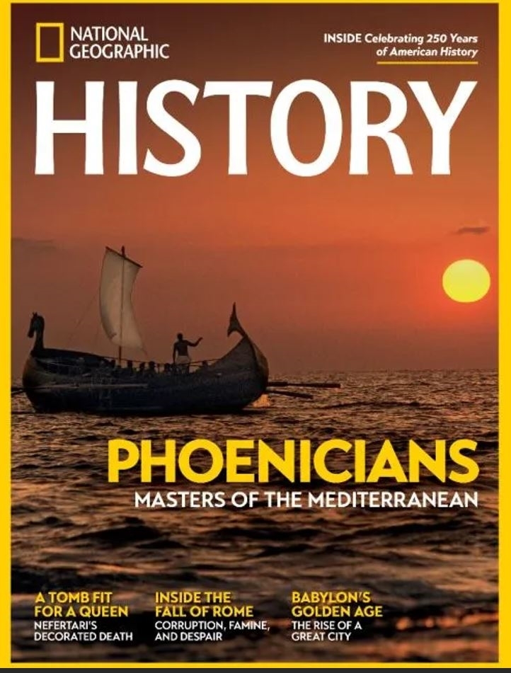 “ناشيونال جيوغرافيك“: ملف خاص عن الفينيقيين