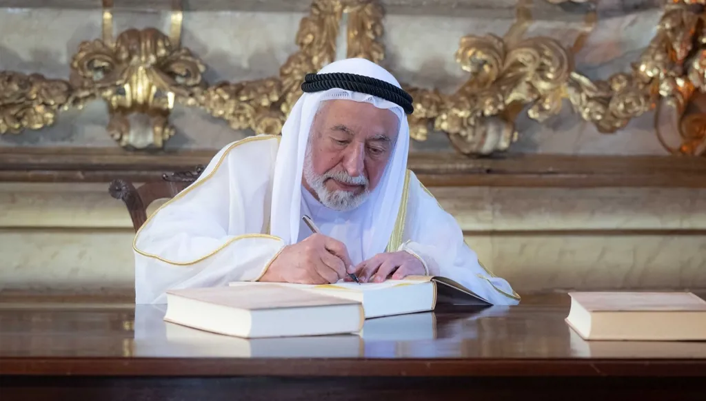 حاكم الشارقة يفتتح "مركز الدراسات العربية" في جامعة كويمبرا البرتغالية
