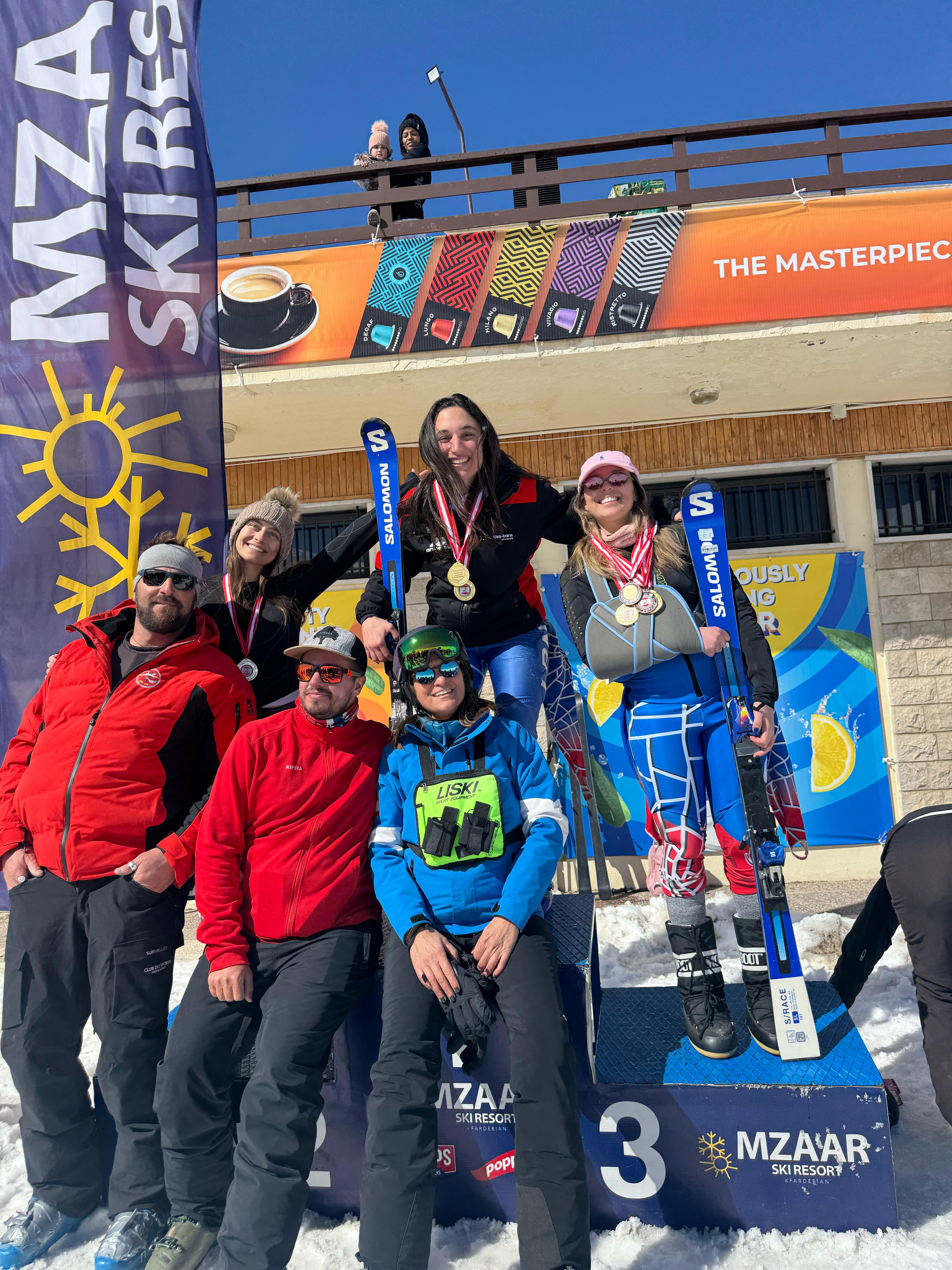 مانو عويس ممثلة لبنان في أولمبياد 2026. (وكالات)