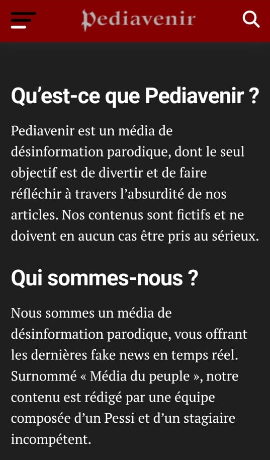 التعريف بموقع Pediavenir 