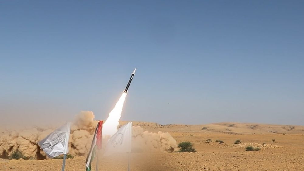 صاروخ كان أطلقه الحوثيون باتجاه إسرائيل (أرشيفية)