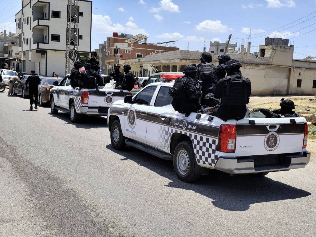 عناصر من قوى الأمن الداخلي في سوريا (أرشيفية)