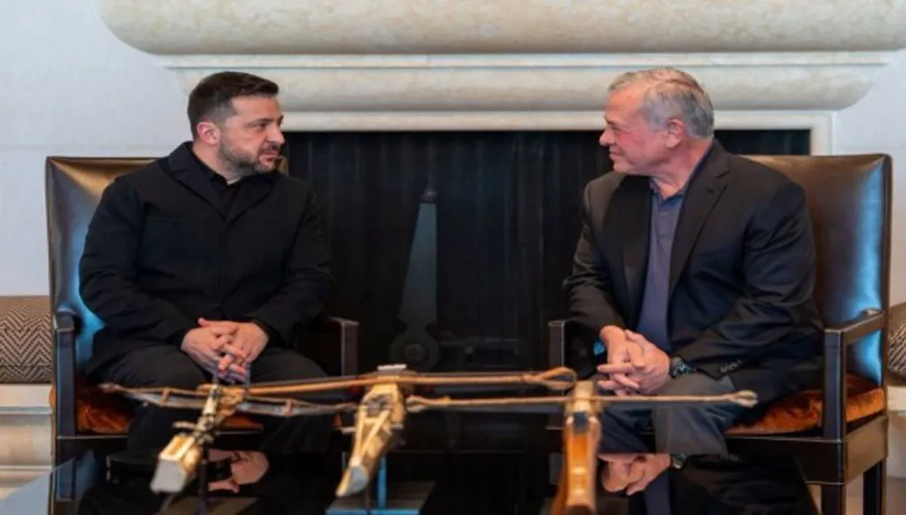 ملك الأردن يلتقي زيلينسكي محذّراً من إطالة الحرب في الشرق الأوسط