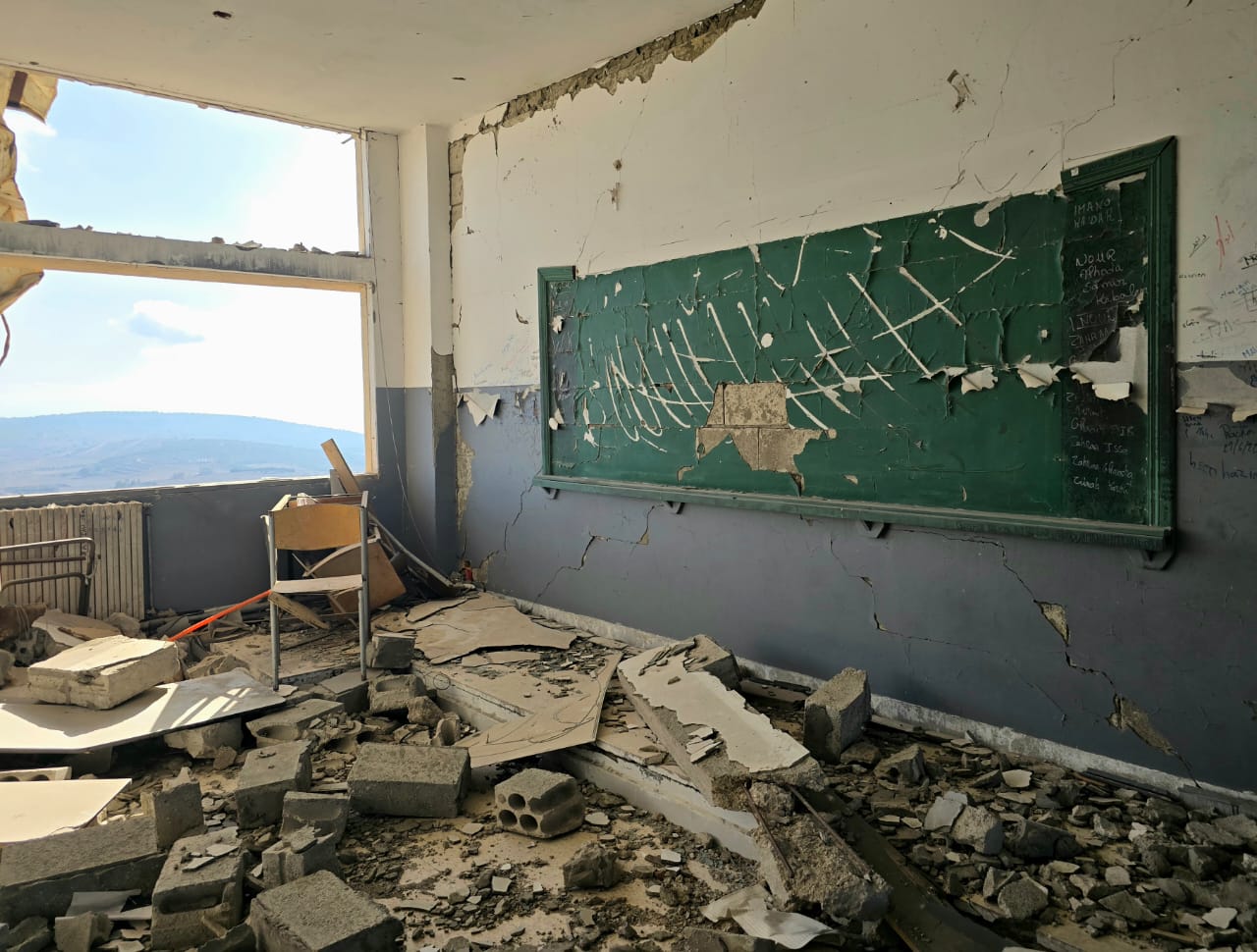 إحدى قاعات التدريس (أحمد منتش)
