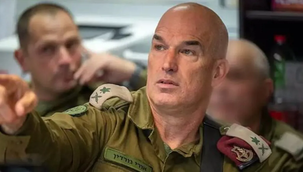 إصابة قائد الجبهة الشمالية بالجيش الاسرائيلي خلال جولة في جنوب لبنان