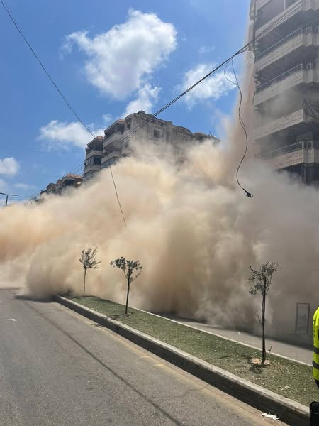 المبنى المدمر (اتحاد بلديات الضاحية)