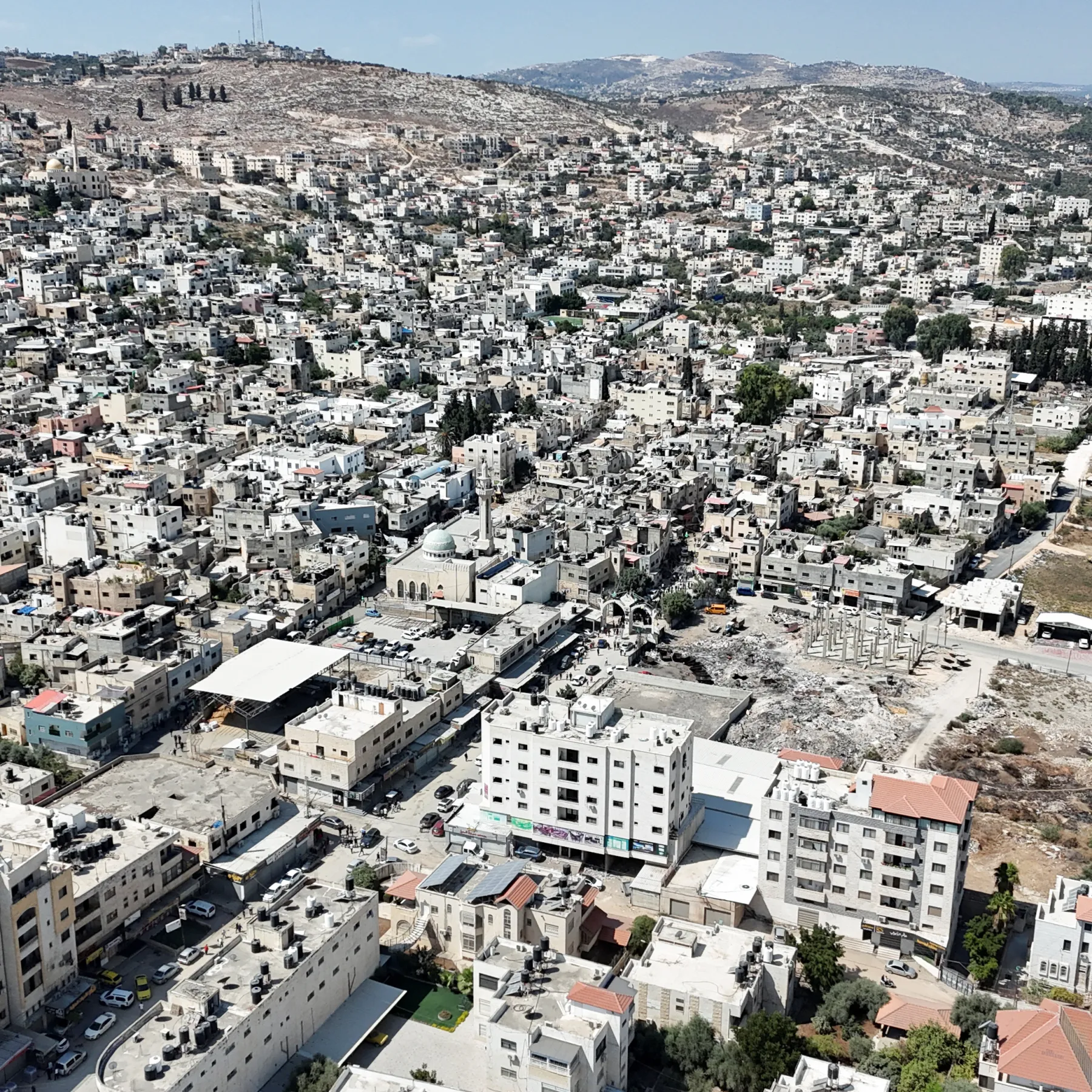 مشهد عام من الضفة الغربية (أرشيفية)