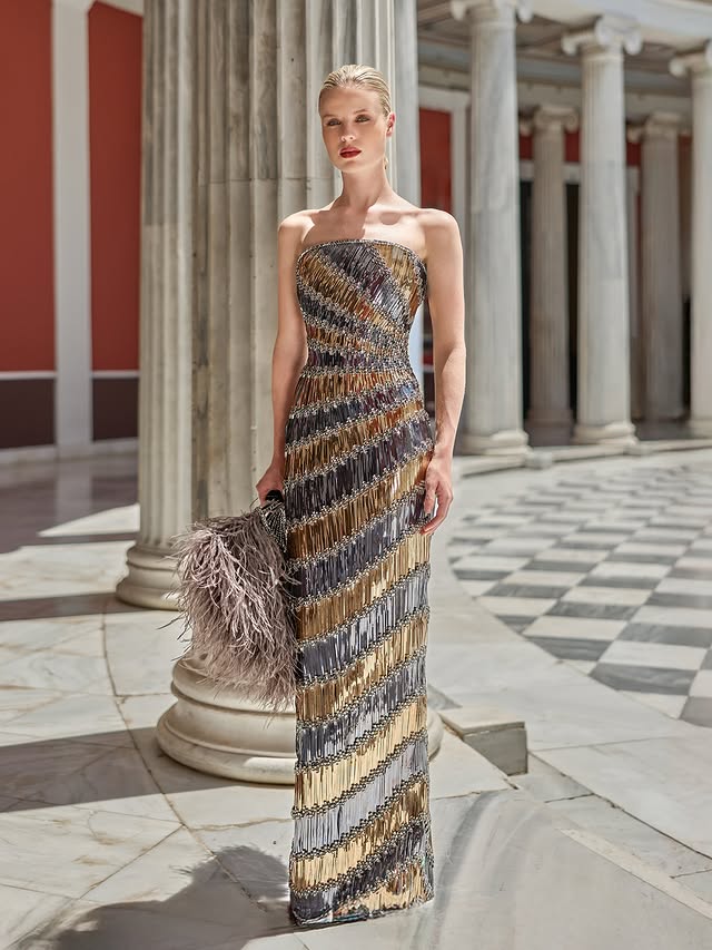 مجموعة L’ÉVENTAIL للأزياء الراقية من رامي قاضي لخريف وشتاء 26/2025 (المكتب الإعلامي لرامي قاضي)