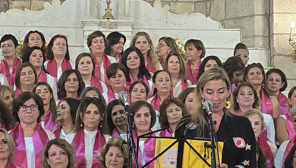 أمسية موسيقية في جزين بحناجر 120 سيدة... تواصل وإبداع وسلام