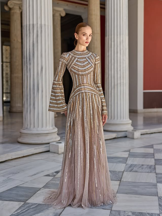 مجموعة L’ÉVENTAIL للأزياء الراقية من رامي قاضي لخريف وشتاء 26/2025 (المكتب الإعلامي لرامي قاضي)