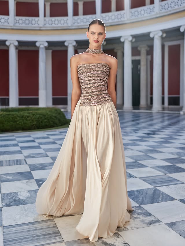 مجموعة L’ÉVENTAIL للأزياء الراقية من رامي قاضي لخريف وشتاء 26/2025 (المكتب الإعلامي لرامي قاضي)