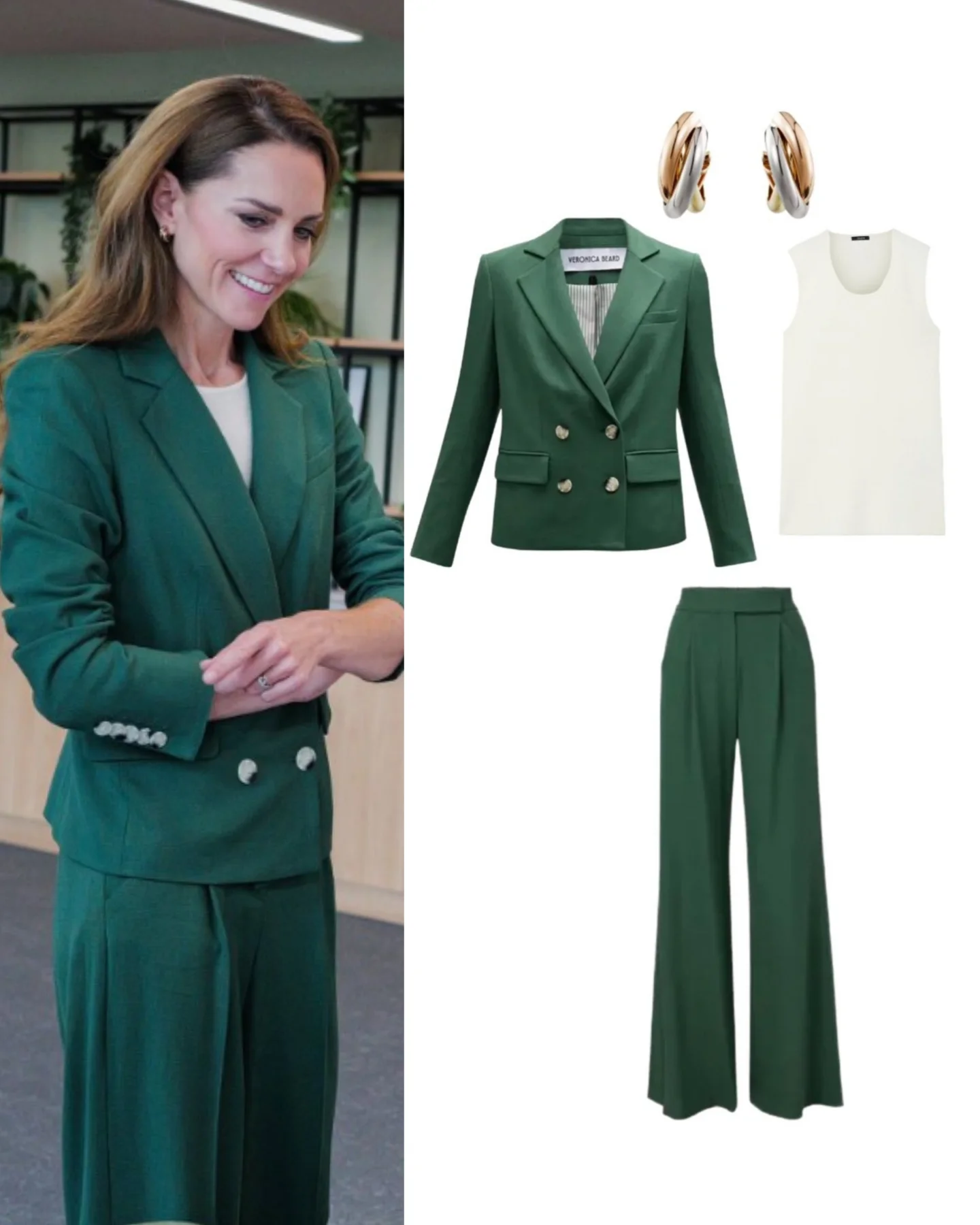 تفاصيل إطلالة كيت ميدلتون (إنستغرام)