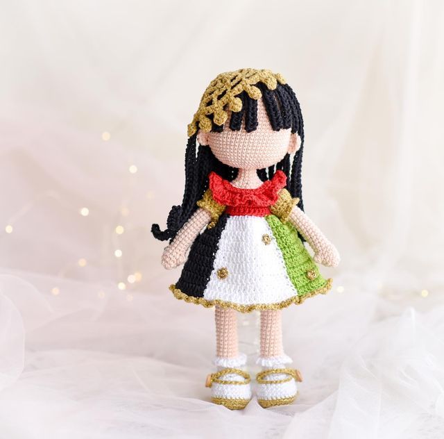 دمى الكروشيه الفلسطينيّة (Pinterest)