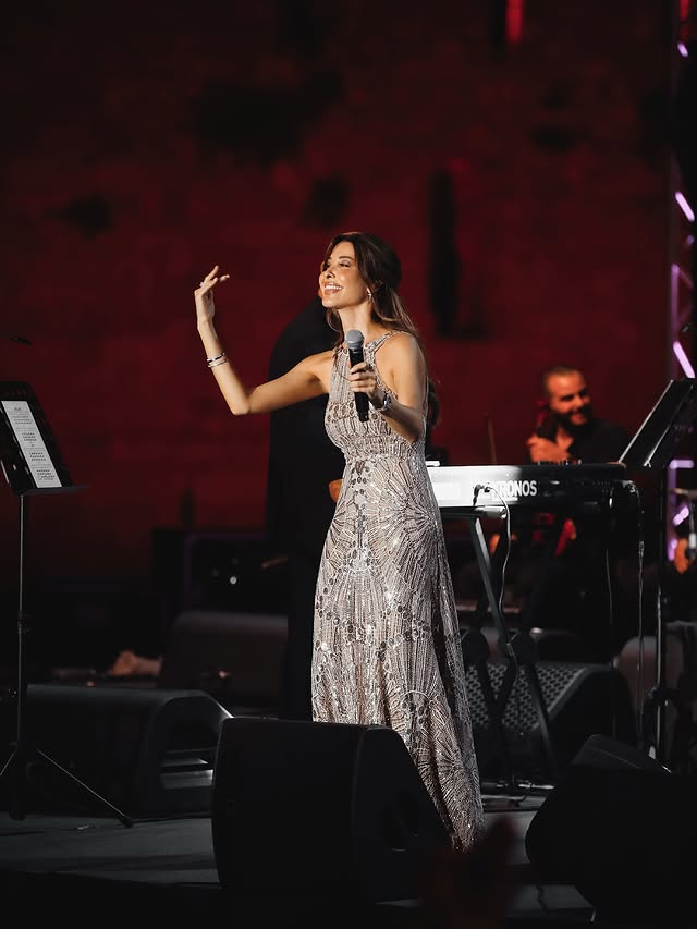 نانسي عجرم في صيدا (إنستغرام)