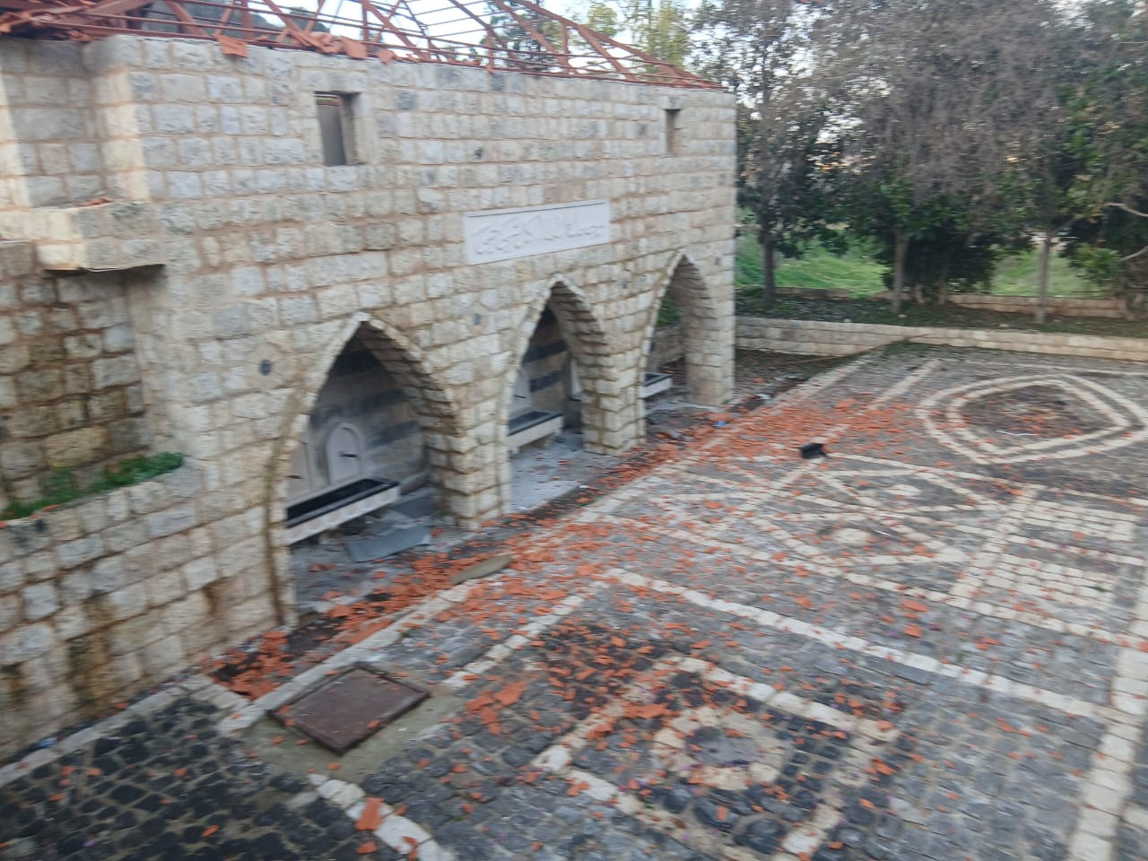 أضرار في العديسة اليوم (إكس).