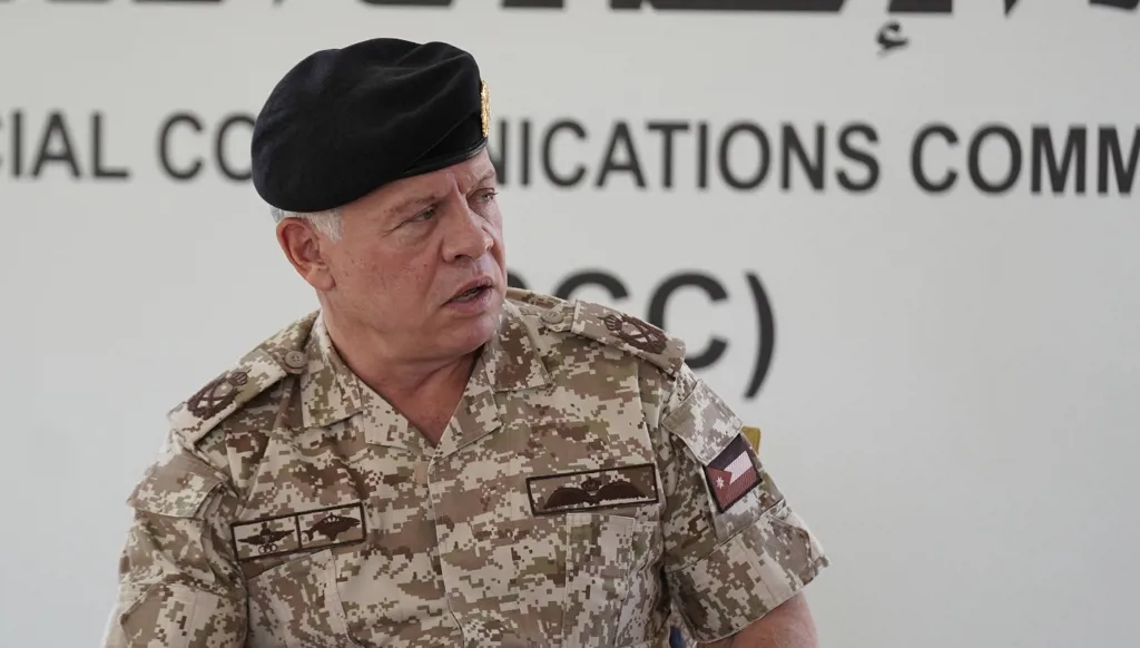 الملك الاردني