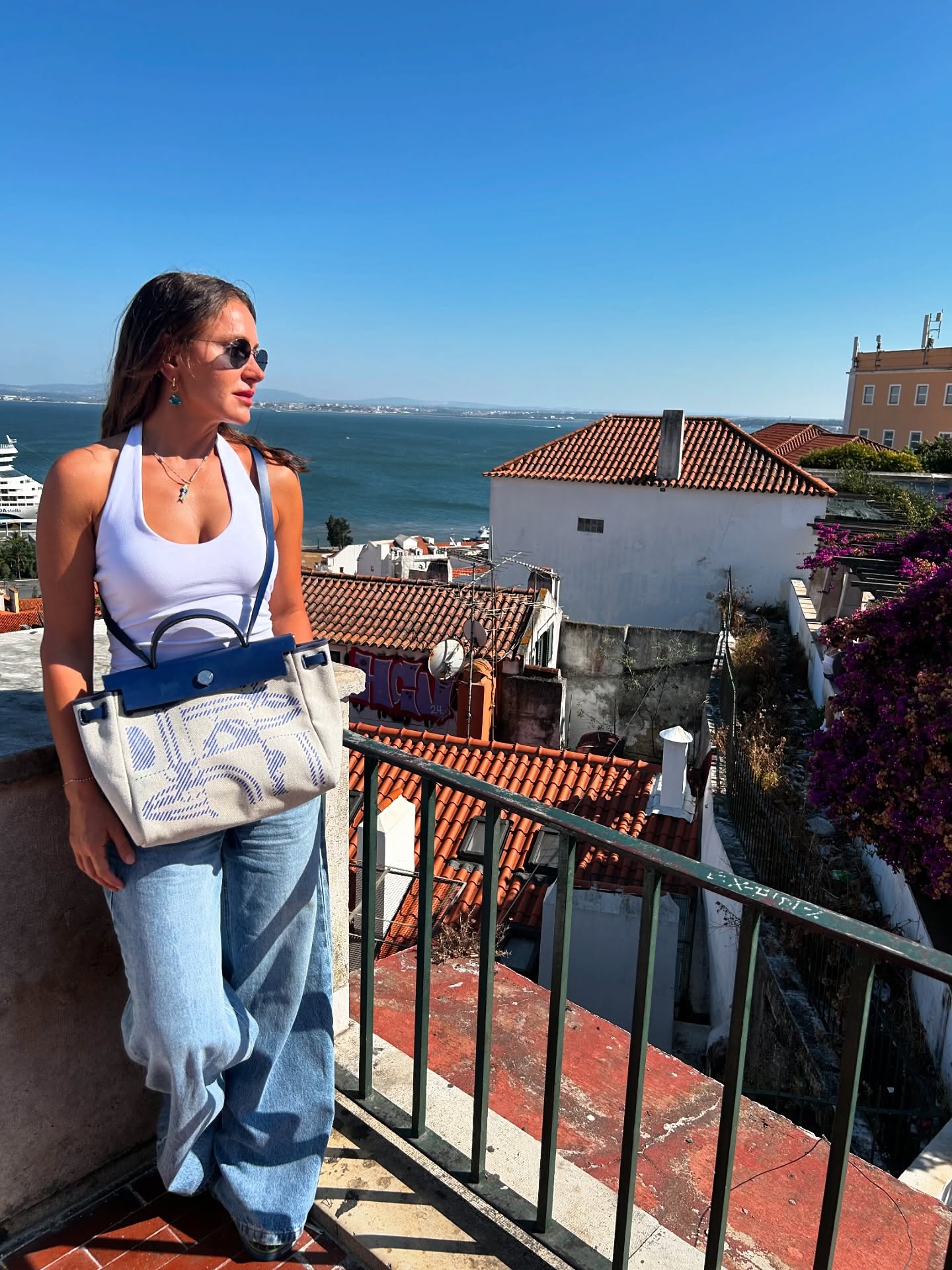 ديمة قندلفت في البرتغال (إنستغرام)