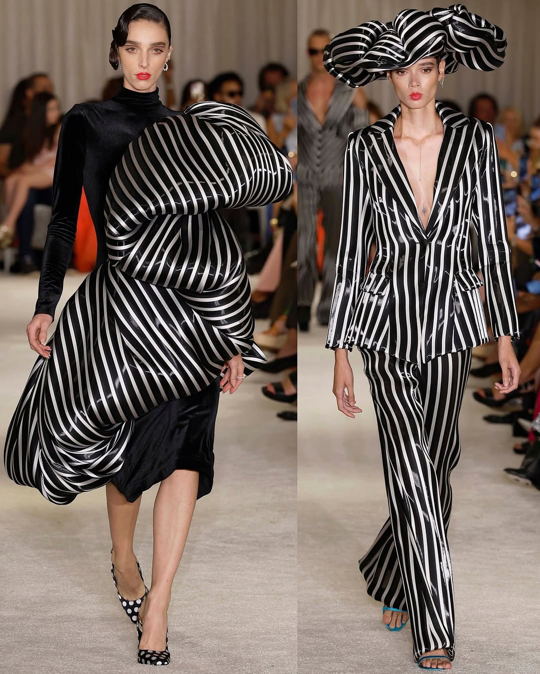 عرض أزياء كريستيان سيريانو لربيع وصيف 2026 في نيويورك (إنستغرام)