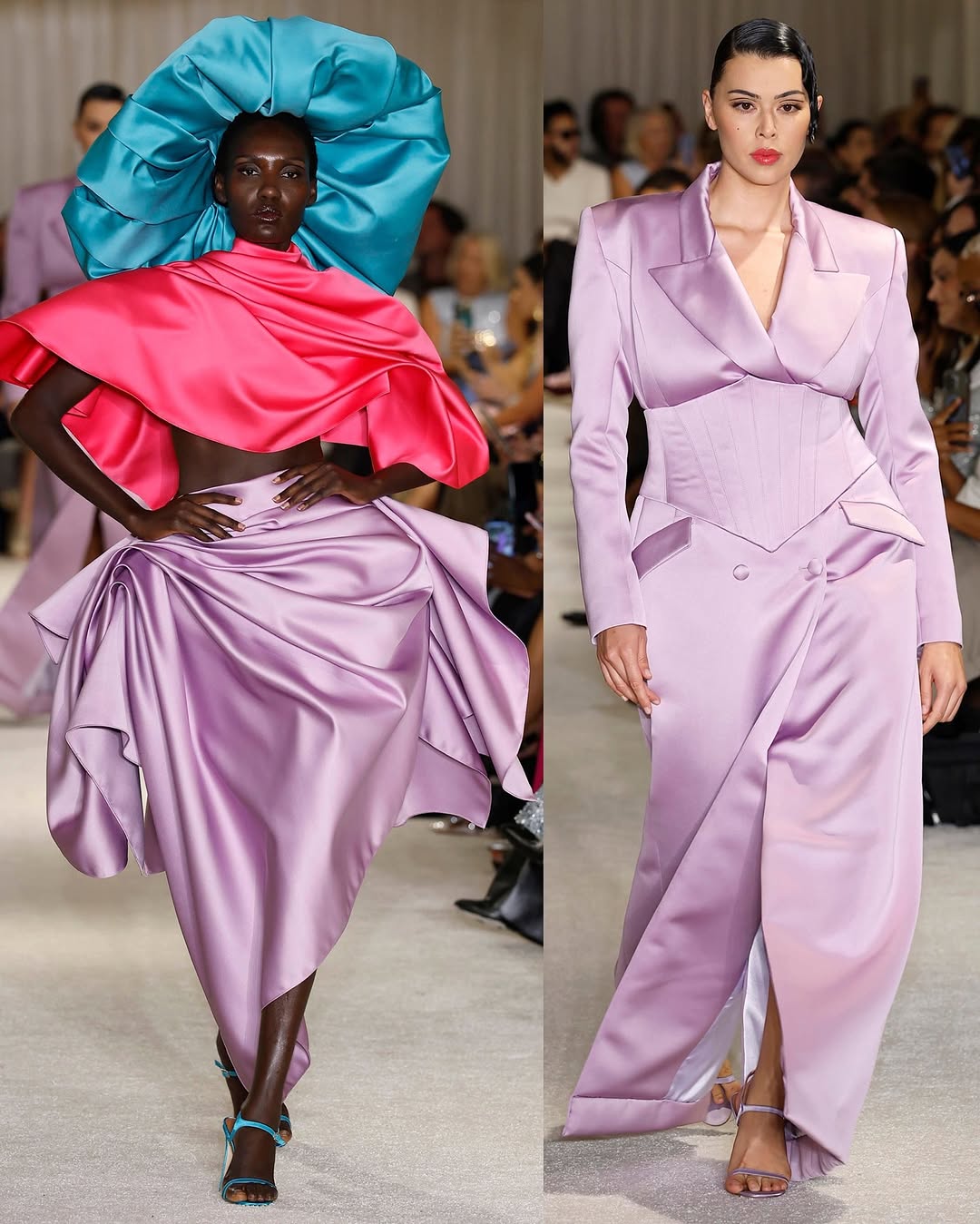 عرض أزياء كريستيان سيريانو لربيع وصيف 2026 في نيويورك (إنستغرام)