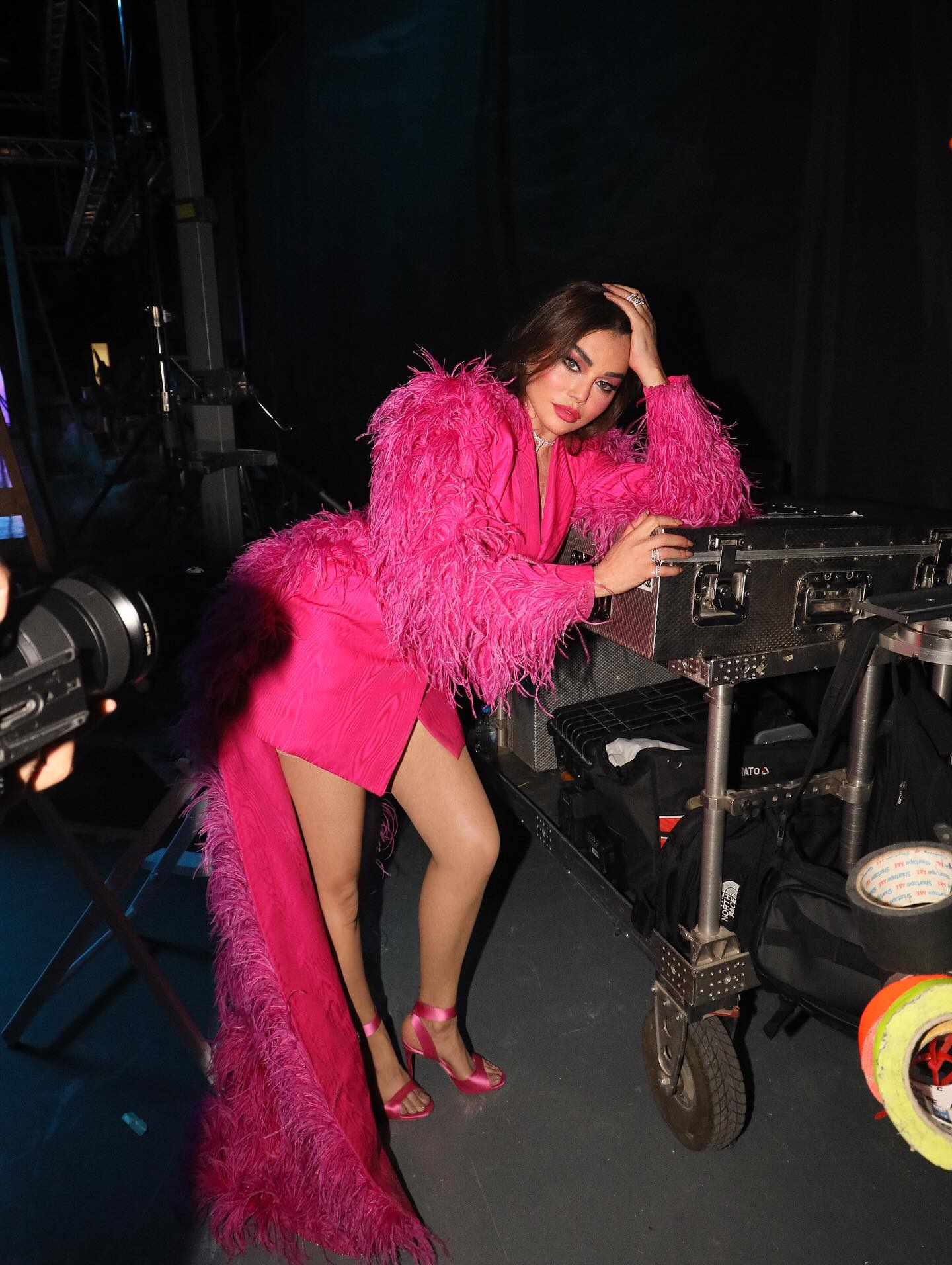 هيفاء وهبي في جلسة تصوير خاصة (إنستغرام)