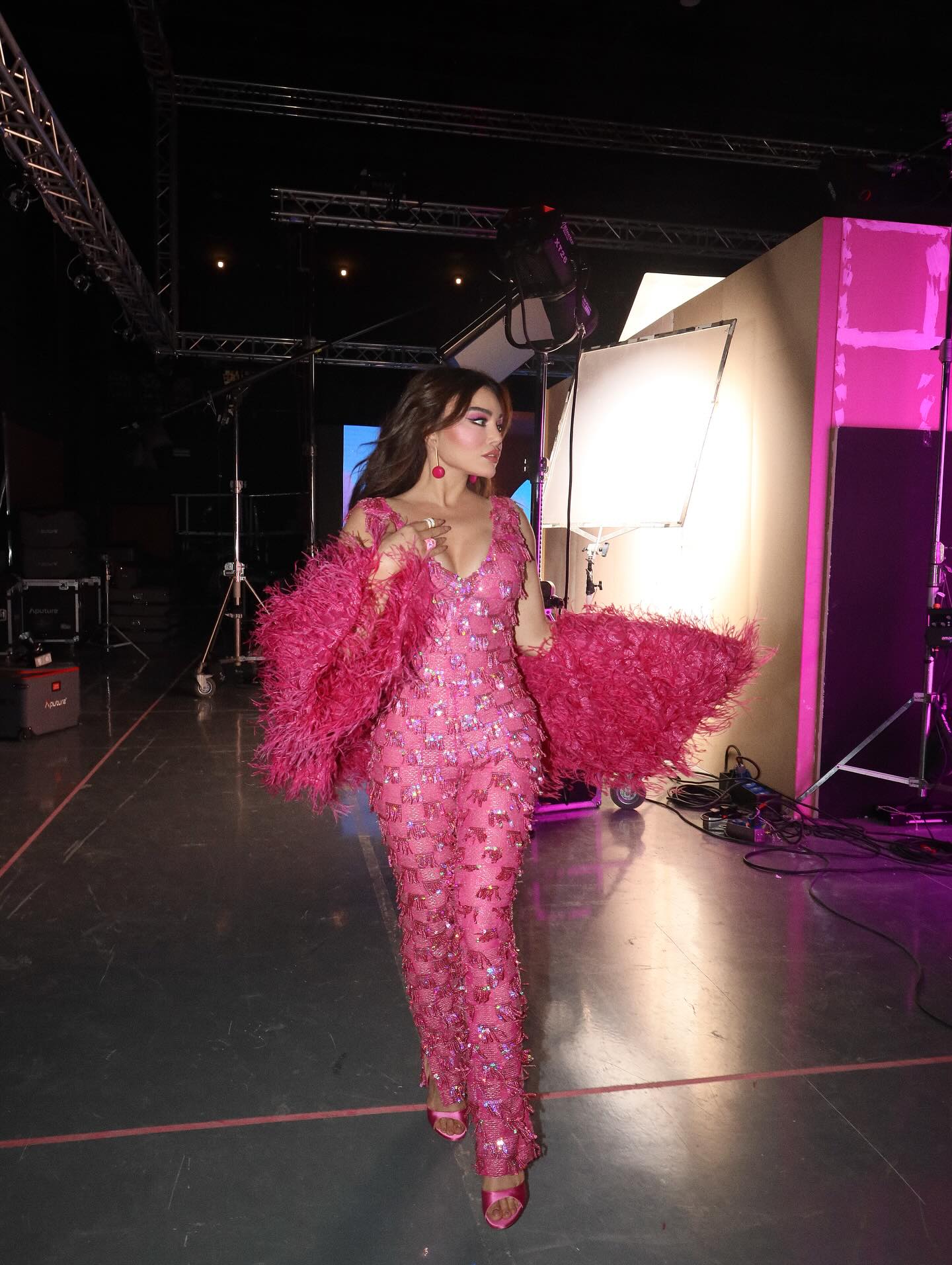 هيفاء بتصميم رامي قاضي (إنستغرام)