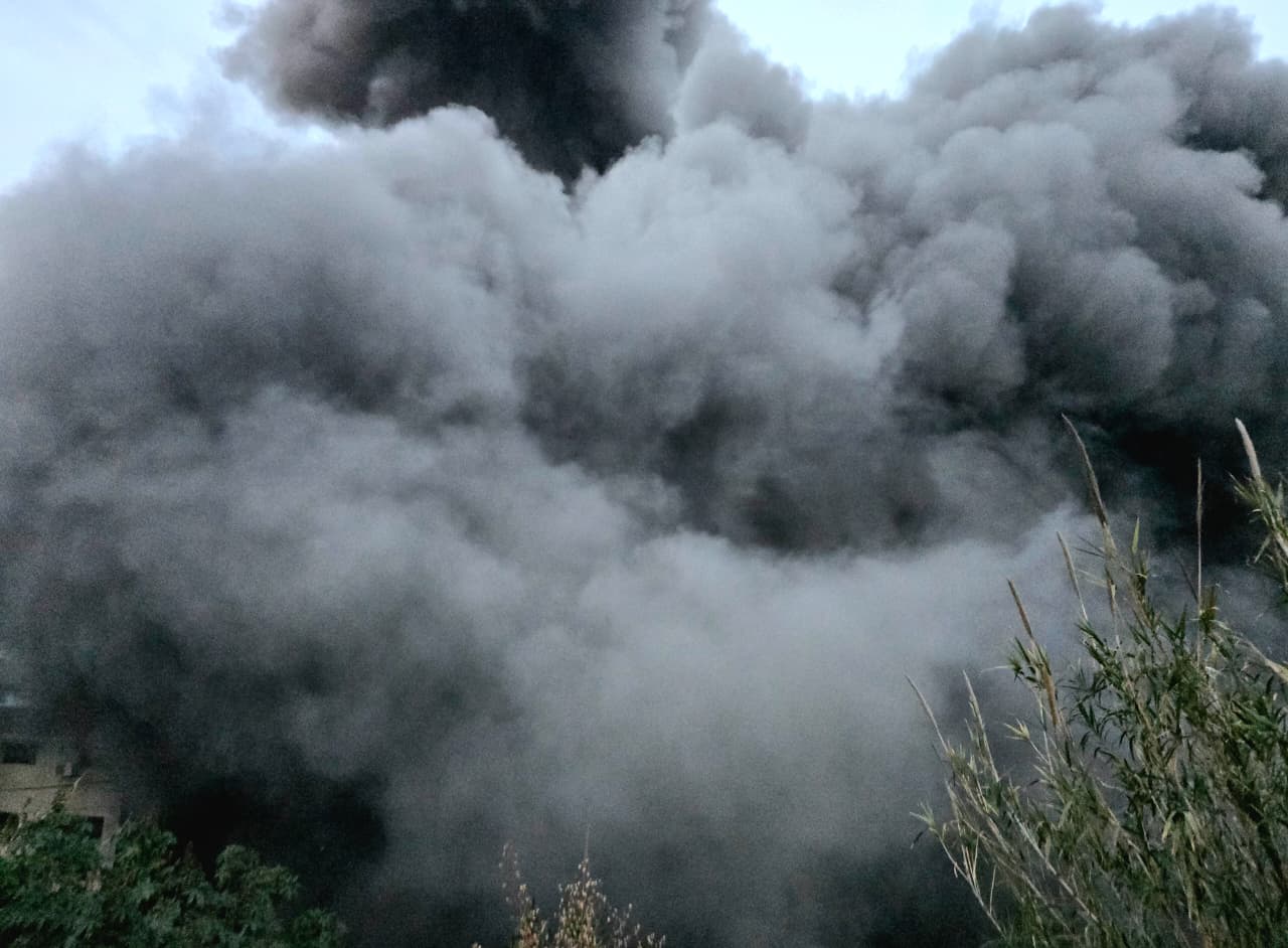 غارة إسرائيلية على قناريت (أحمد منتش).