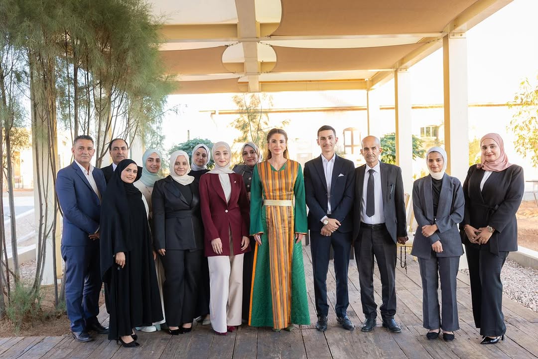 الملكة رانيا في معان (انستغرام)