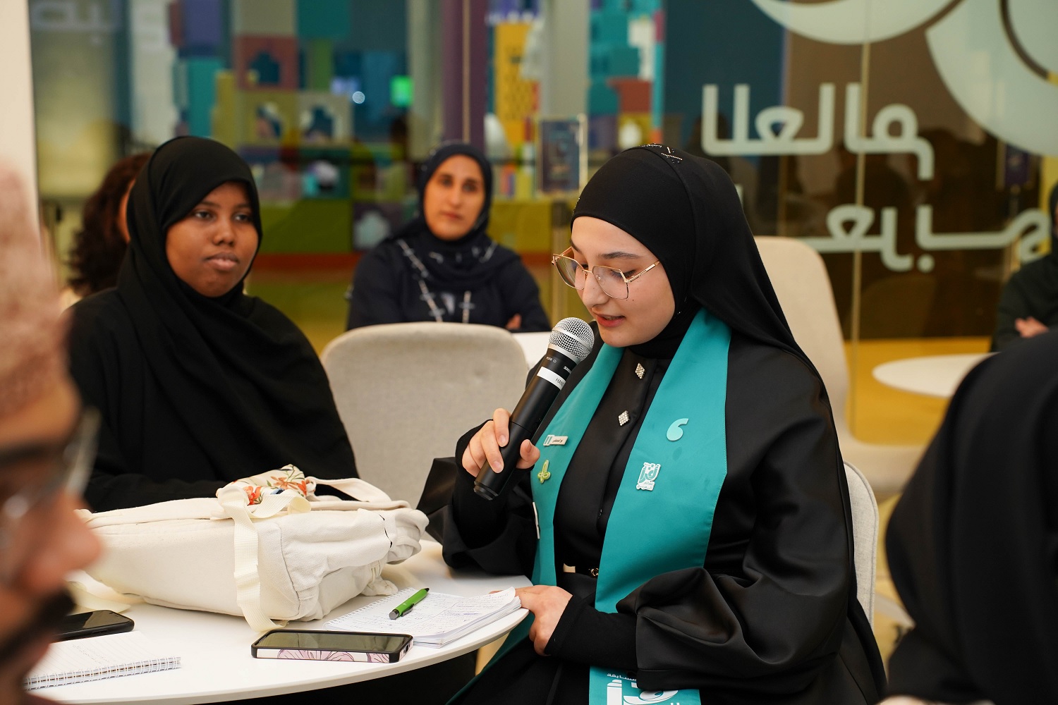 الطالبة اللبنانية نور حسن المصطفى.