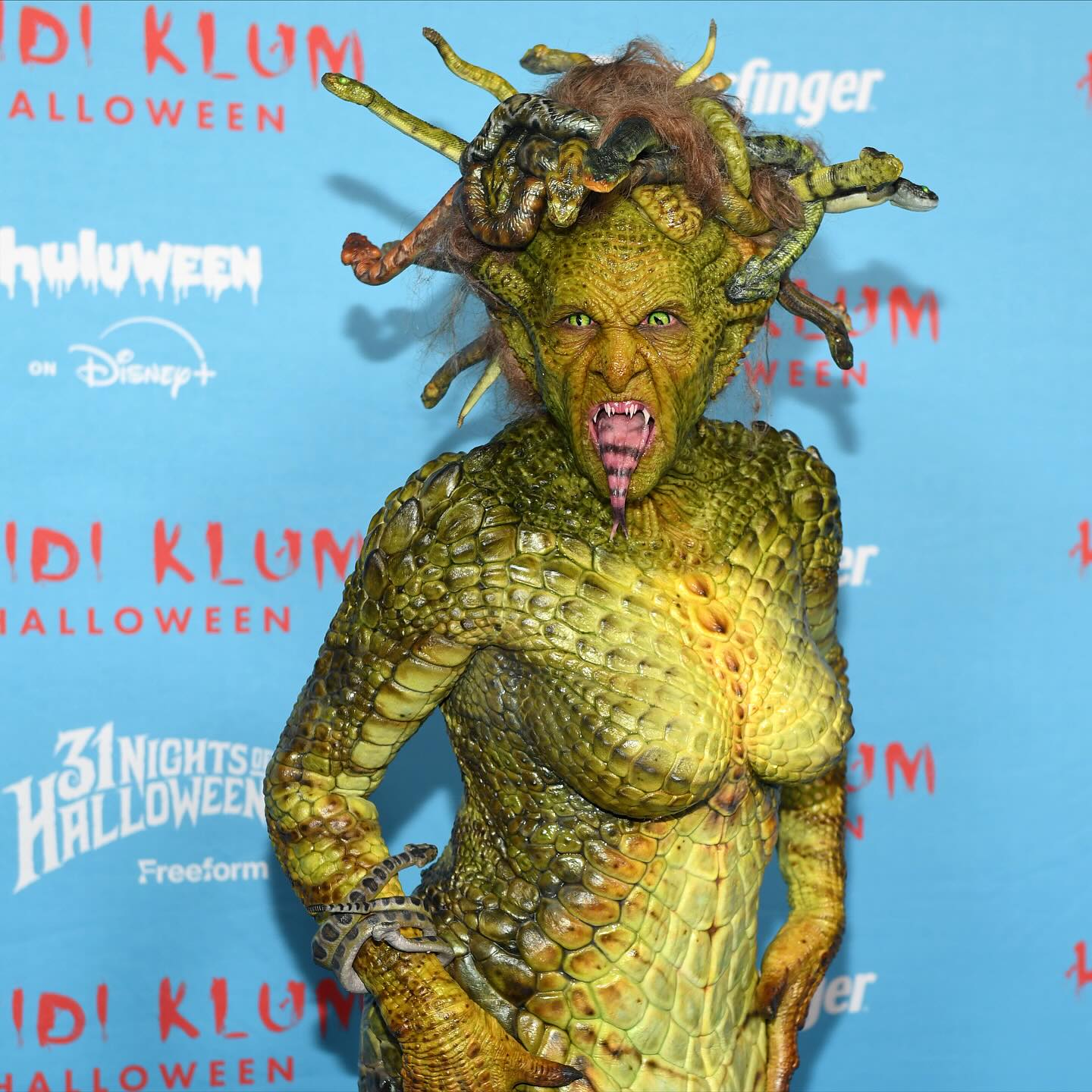 هايدي كلوم في هالوين (إنستغرام)