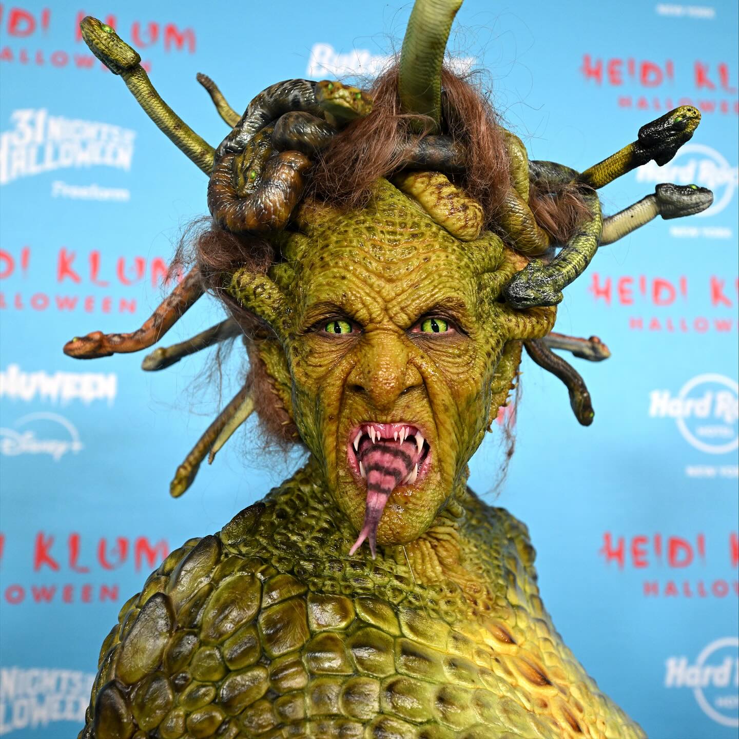 هايدي كلوم في هالوين (إنستغرام)