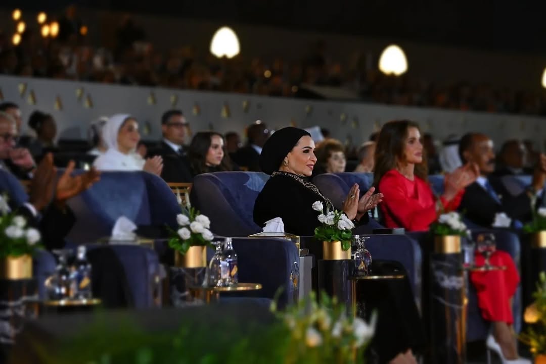 مكياج انتصار السيسي في افتتاح المتحف المصري الكبير (انساغرام)