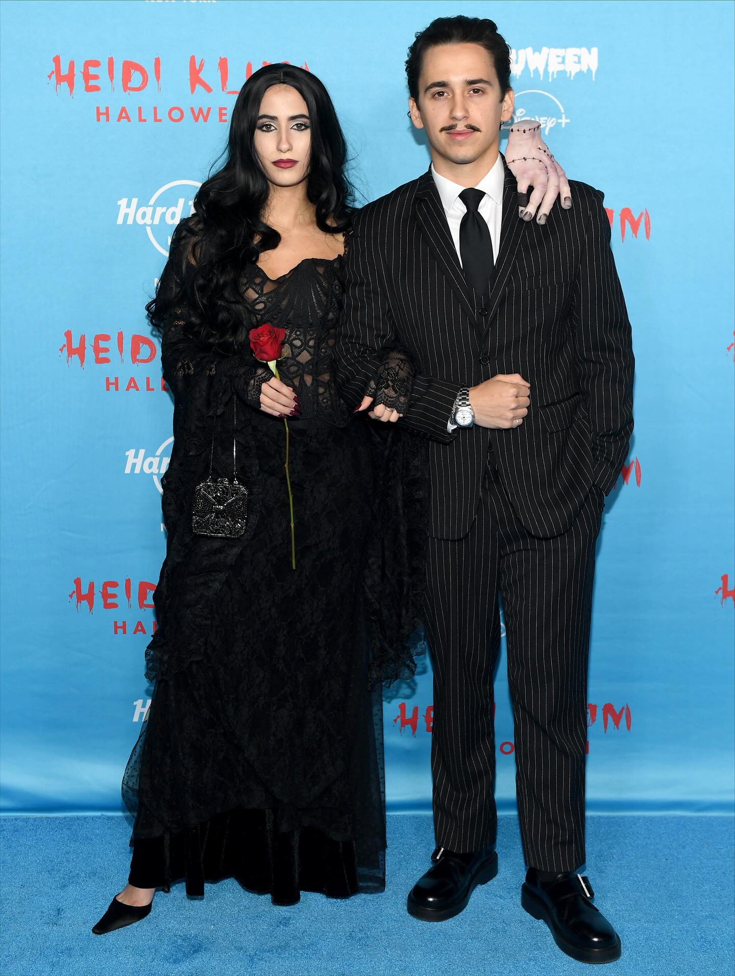 مارتشيلو هرنانديز وصديقته في حفل هالوين (إنستغرام)