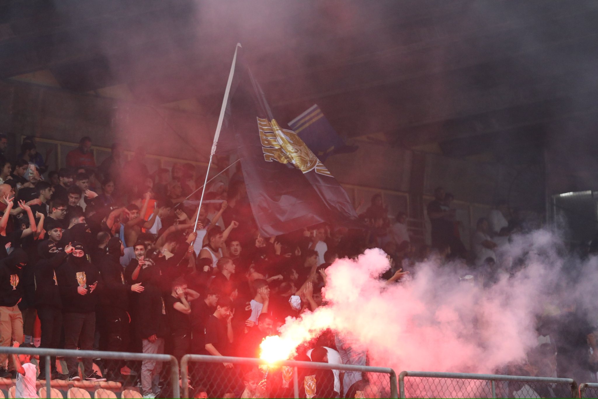 جمهور جويا بعد الهدف الأول. (فايسبوك)