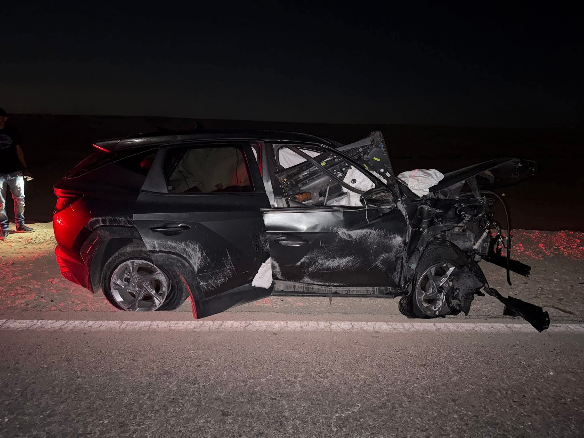 صورة من الحادث الليثي (مواقع التواصل الاجتماعي)