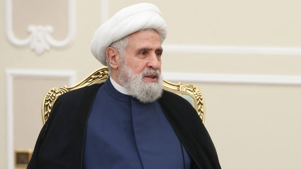 الأمين العام لحزب الله الشيخ نعيم قاسم.