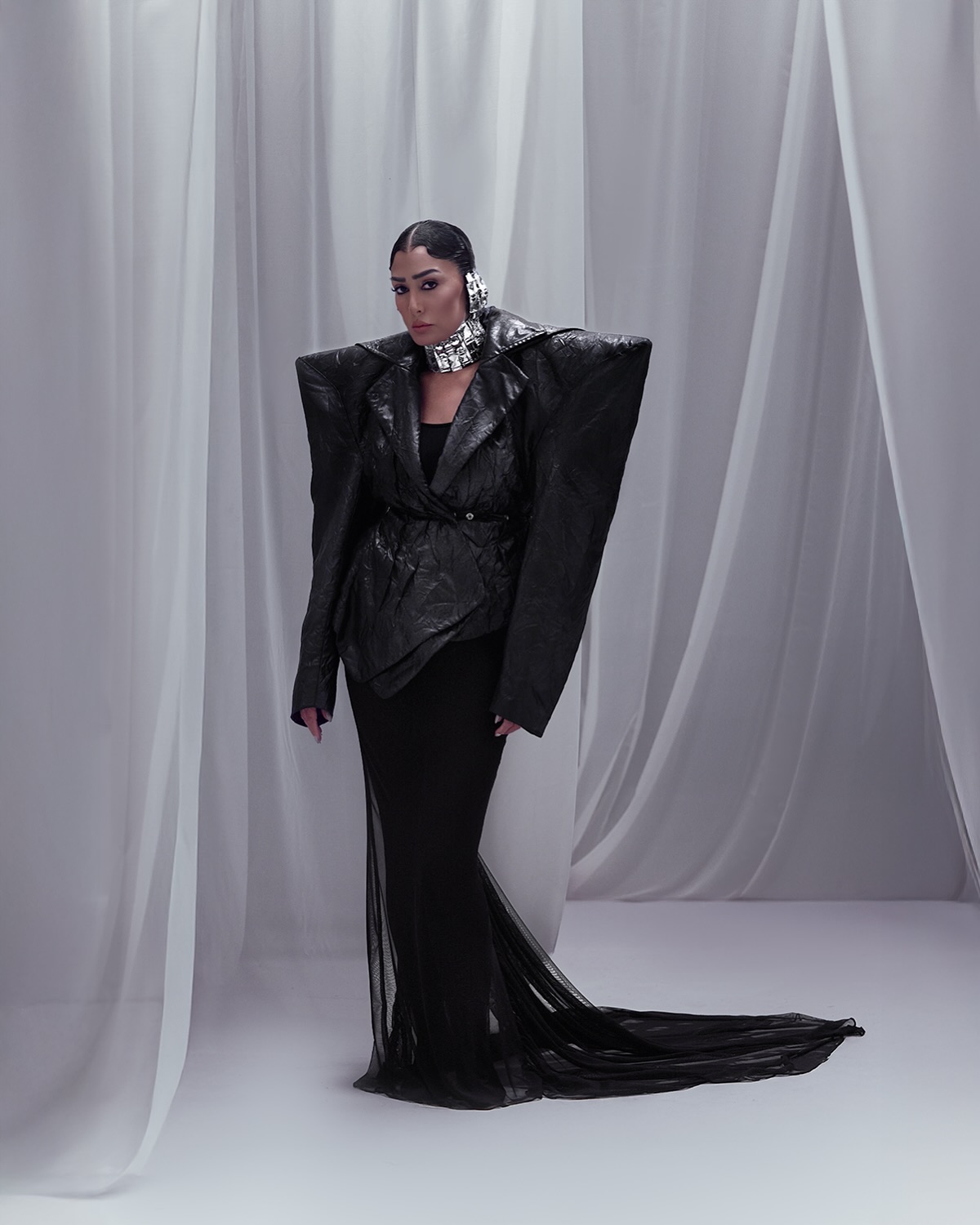 غادة عبد الرازق في مرحلة الشرنقة Chrysalis (إنستغرام)