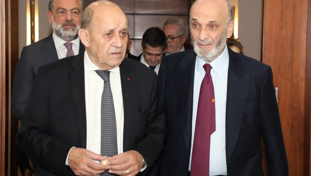 لودريان في يوم سياسي مكثّف: لقاءات في معراب وكليمنصو وعين التينة لبحث التطورات اللبنانية