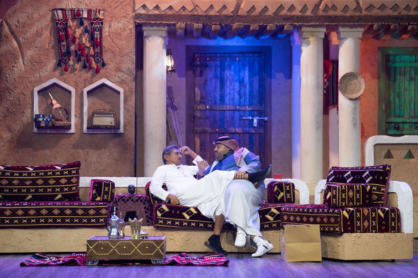 عبد المجيد الرهيدي وناصر القصبي (الهيئة العامة للترفيه)